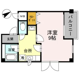 ベル エ・ポック【2階】の間取り