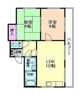 第13プロビナンス村橋【3階】の間取り