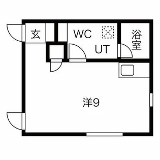 Pre cher(プリシェール)八田【1階】の間取り