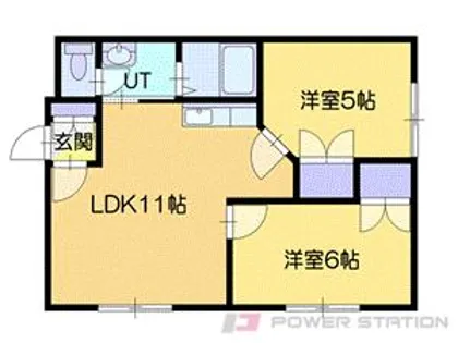 モンブラン【2階】の間取り
