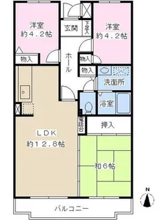 スペシア旭丘【2階】の間取り