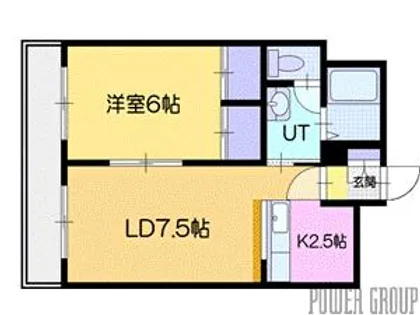 フェニックス36【3階】の間取り