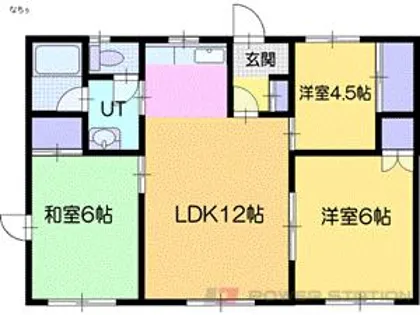 ナチュラルパレス【1階】の間取り