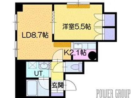 エンブレム2003【2階】の間取り