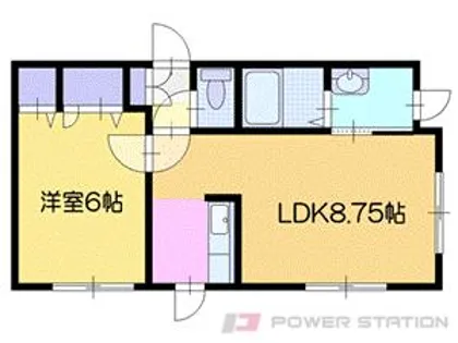 コスモス【1階】の間取り