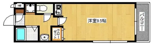 エテルナ愛宕【1階】の間取り