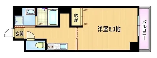 大阪府大阪市城東区関目3丁目【マンション】の間取り