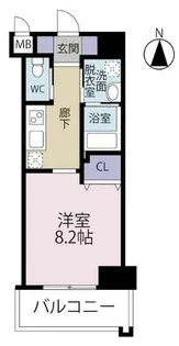 アスティー花ごよみ【302号室】の間取り