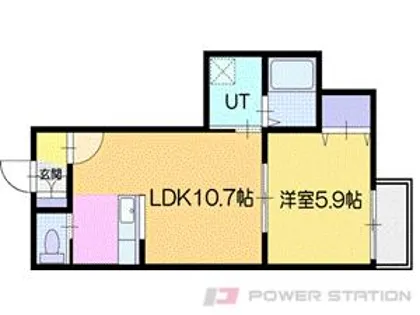 デイトナ【3階】の間取り