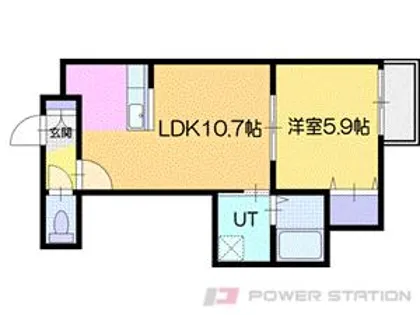 デイトナ【3階】の間取り