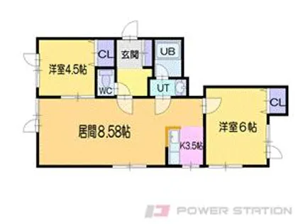 ポラリス【1階】の間取り