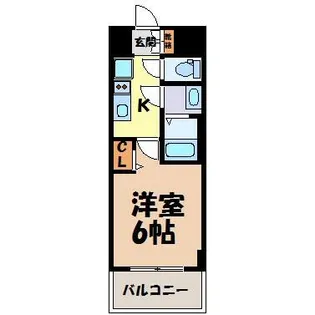 プレサンス名古屋幅下ファビュラス【5階】の間取り