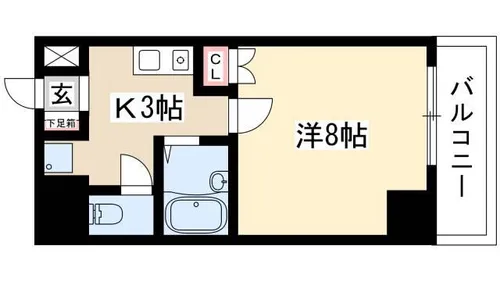 casa桜・千種【4階】の間取り