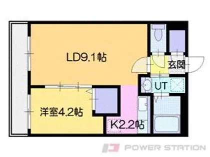 BLAST(ブラスト)稲穂【2階】の間取り