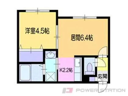 ウミナリエ【2階】の間取り