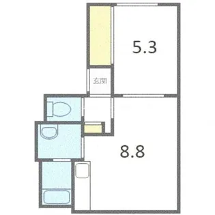 北海道札幌市手稲区前田七条9丁目【アパート】の間取り