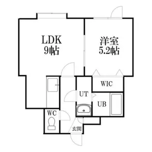 ベラカーサ【3階】の間取り