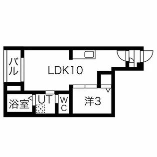 Warren juichiyaⅠ【2階】の間取り