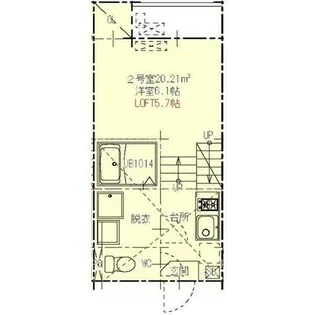 愛知県名古屋市中川区八剱町2丁目【アパート】の間取り