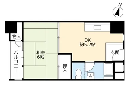 UR鈴蘭台第四【0010418号室】の間取り