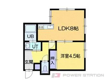 ニーナガーデンマナー【2階】の間取り