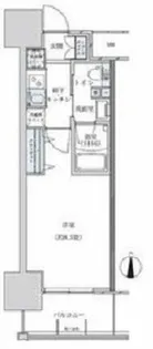 パークアクシス名古屋山王【15階】の間取り