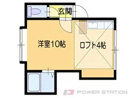 ハーバーライトI【3階】の間取り