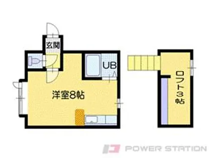 ソニア56B【1階】の間取り