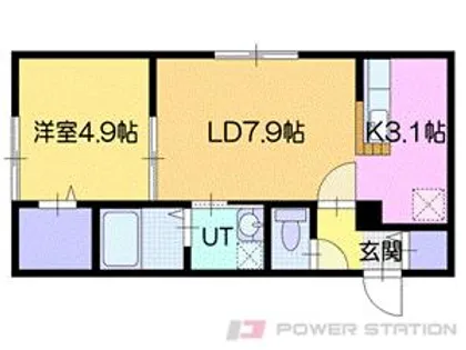 Richesse黄金(リシェスコガネ)【1階】の間取り