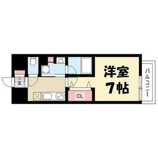ジュール亀島【3階】の間取り