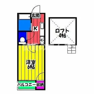 アリストコート井尻【1階】の間取り