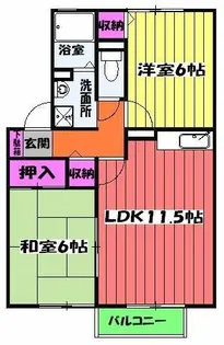 GRACE COTE【3-101号室】の間取り