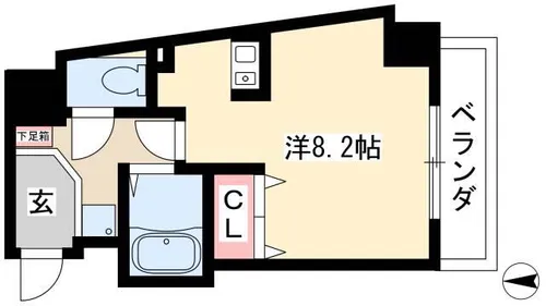 グレイス吹上【6階】の間取り