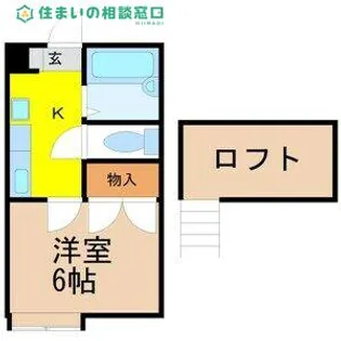 愛知県岡崎市戸崎町字藤狭【アパート】の間取り