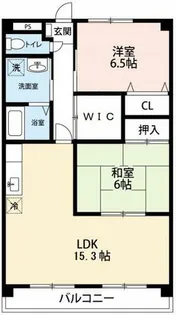 愛知県岡崎市上里3丁目【マンション】の間取り