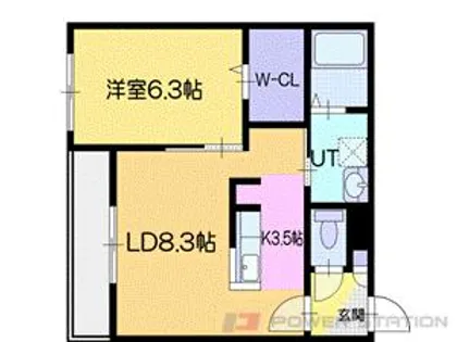 bills 棗(ビルズナツメ)【4階】の間取り