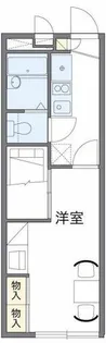 バウムフェルド【2階】の間取り