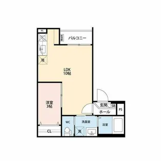 GRANDBLUE todayutakaⅠ【303号室】の間取り