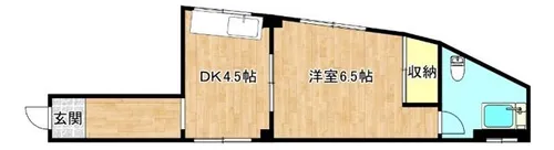 大阪府大阪市生野区小路東2丁目【マンション】の間取り