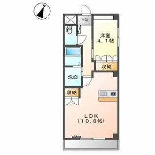 イグレット・シャトー【1階】の間取り