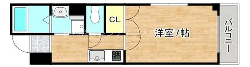 大阪府大阪市生野区新今里1丁目【マンション】の間取り