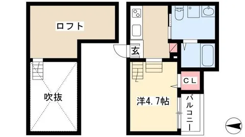 Solea【2階】の間取り