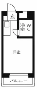 プレスイン正木【2B号室】の間取り
