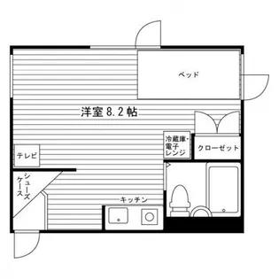 クリエイト320【1階】の間取り