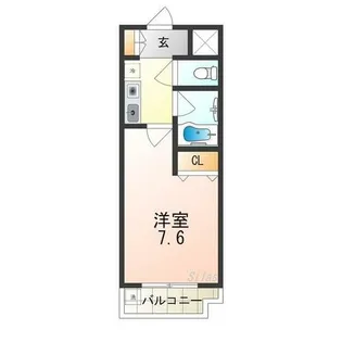 ベルデ堺東【1階】の間取り