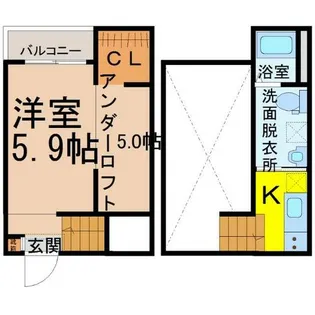 REFINED TASTE 小塚【2階】の間取り