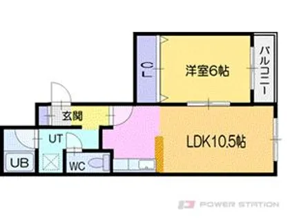 アプトヒルズ【1階】の間取り