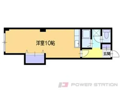ロジェメント世紀根【3階】の間取り