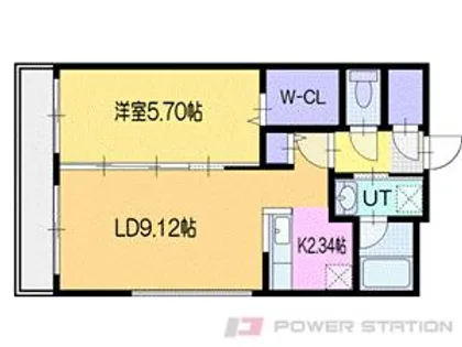 ブレシア【2階】の間取り