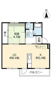 UR金剛【0570404号室】の間取り